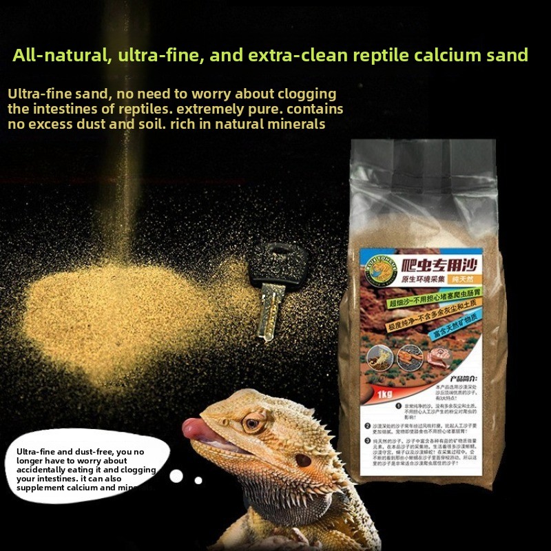Reptile Sand Calcium Sand for  - Calcium Powder Reptile 评论和价格