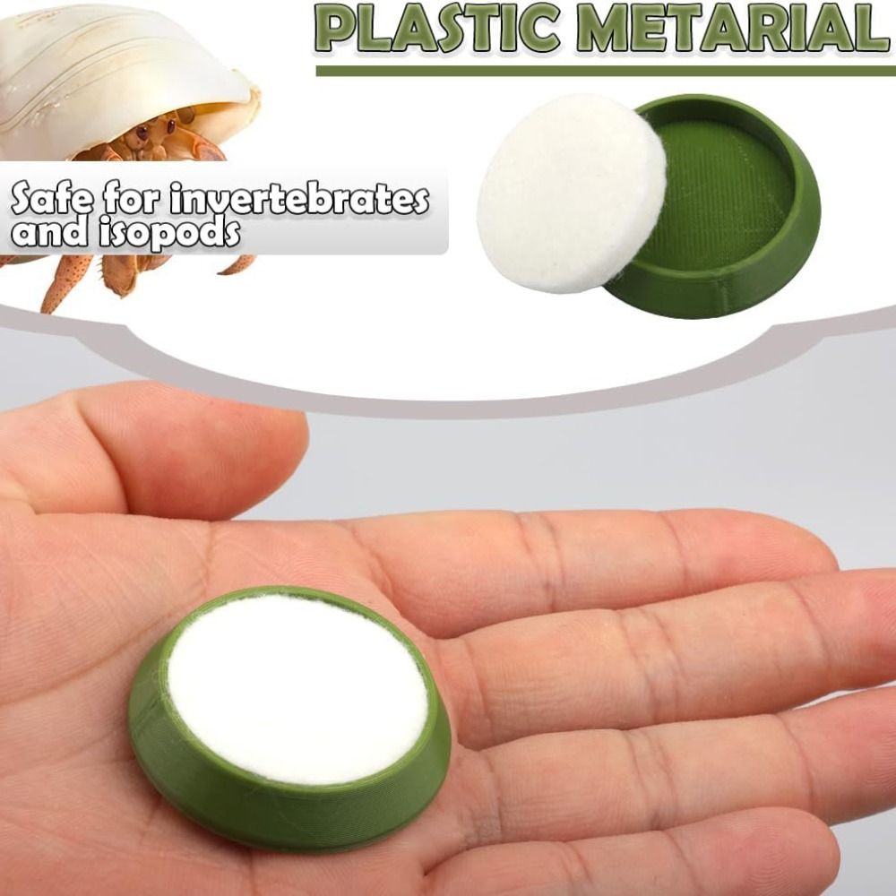 6pcs Portable Reusable Reptile - Water Dish Reptile 评论和价格