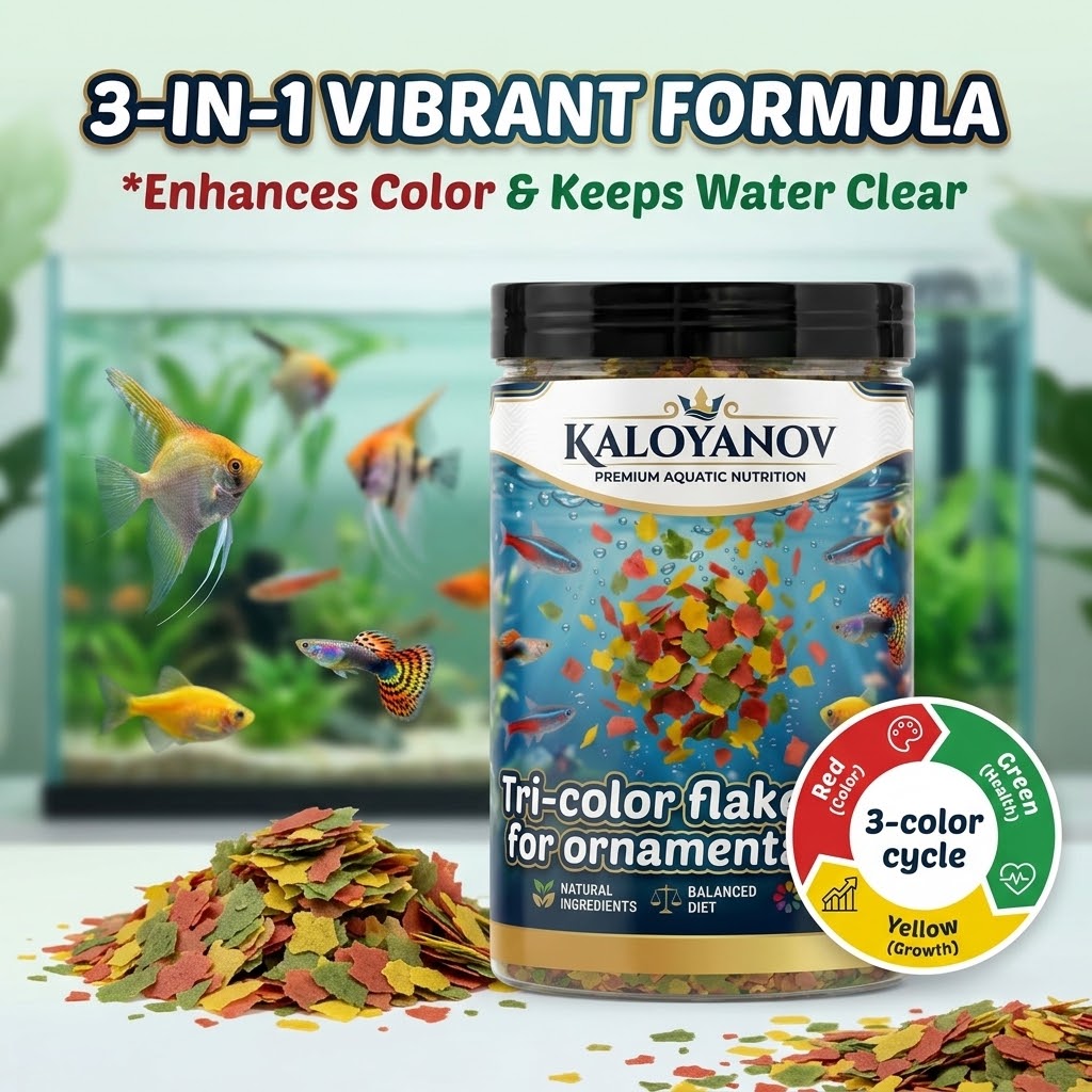 Premium 3-Color Flakes Fish Fo - Tetra Food Tropical Flakes 评论和价格