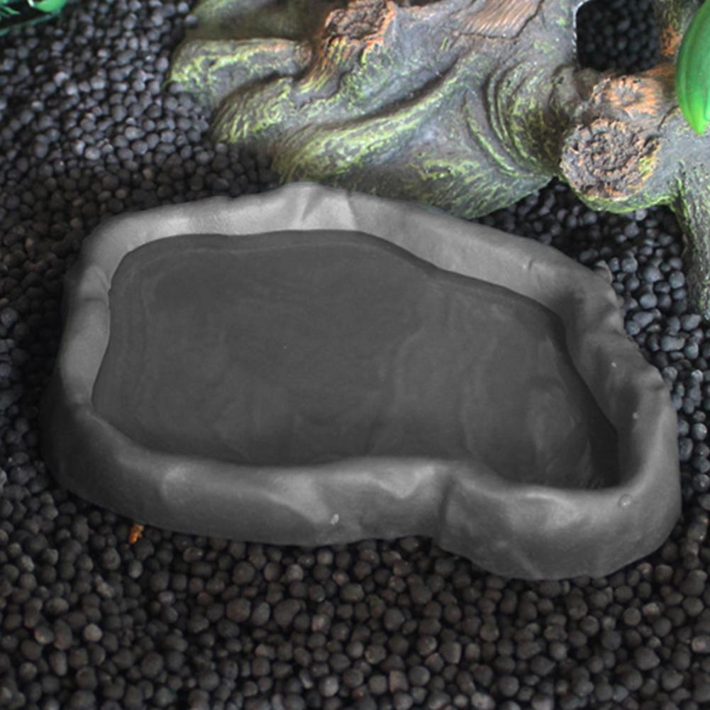 Reptile Feeder Plastic Imitati - Water Dish Reptile 评论和价格